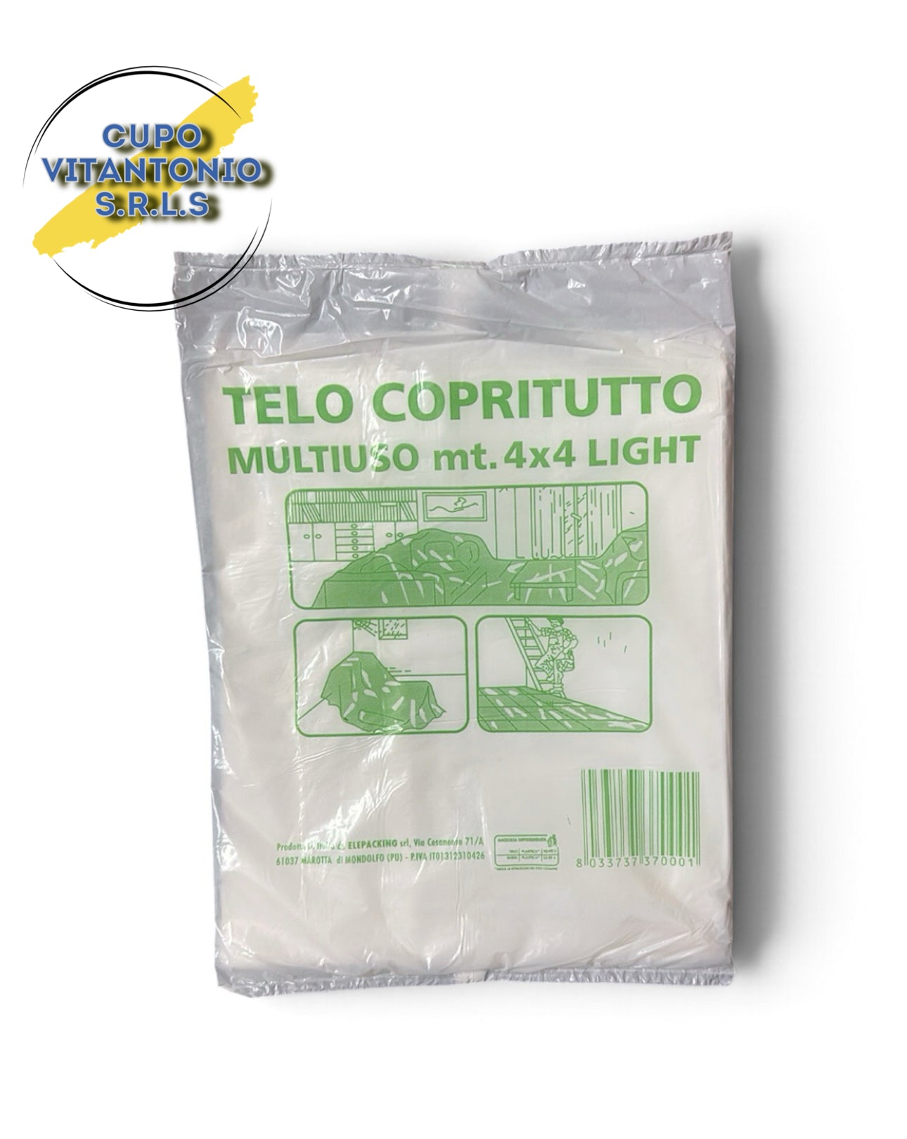 TELO COPRITUTTO MULTIUSO 4X4 MT LIGHT 10 PZ