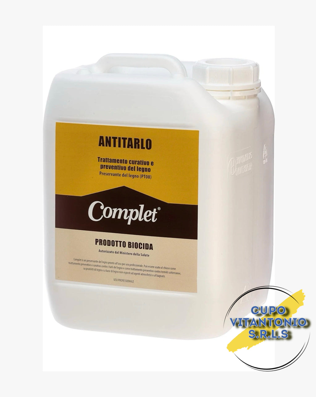 COMPLET ANTITARLO BIOCIDA, TRATTAMENTO CURATIVO R PREVENTIVO DEL LEGNO