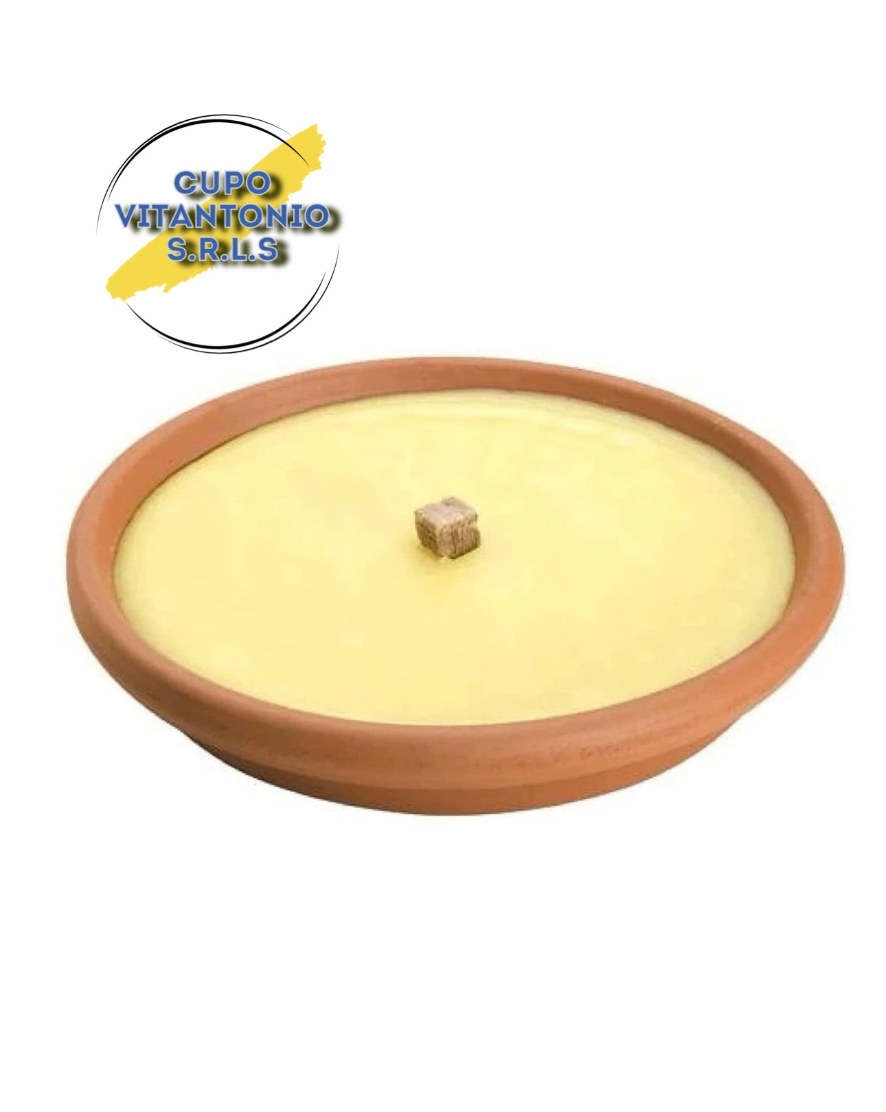 CANDELA CITRONELLA IN COCCIO ANTI ZANZARE PER ESTERNO 3PZ