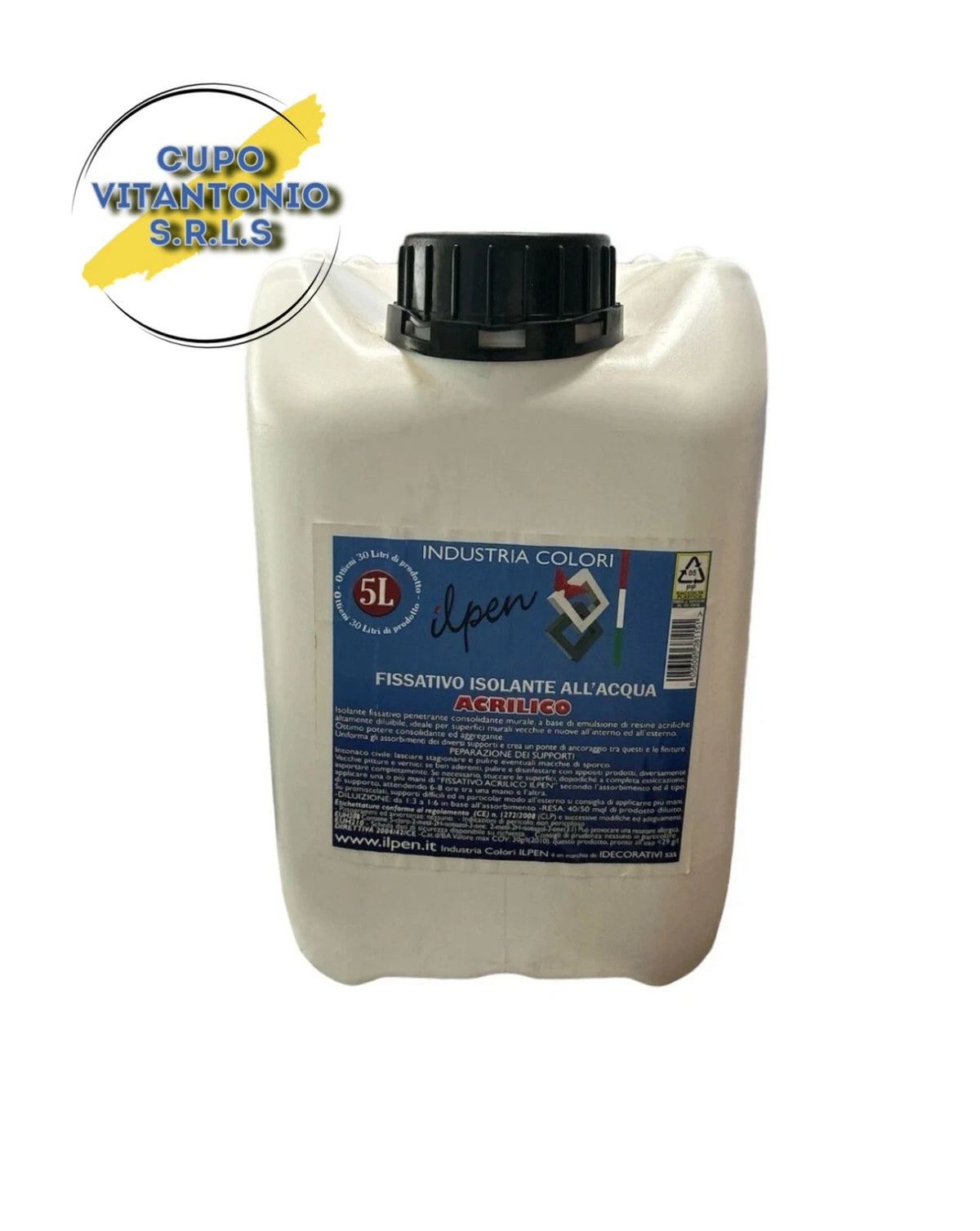 FISSATIVO ISOLANTE ACRILICO ALL'ACQUA ILPEN 5LT
