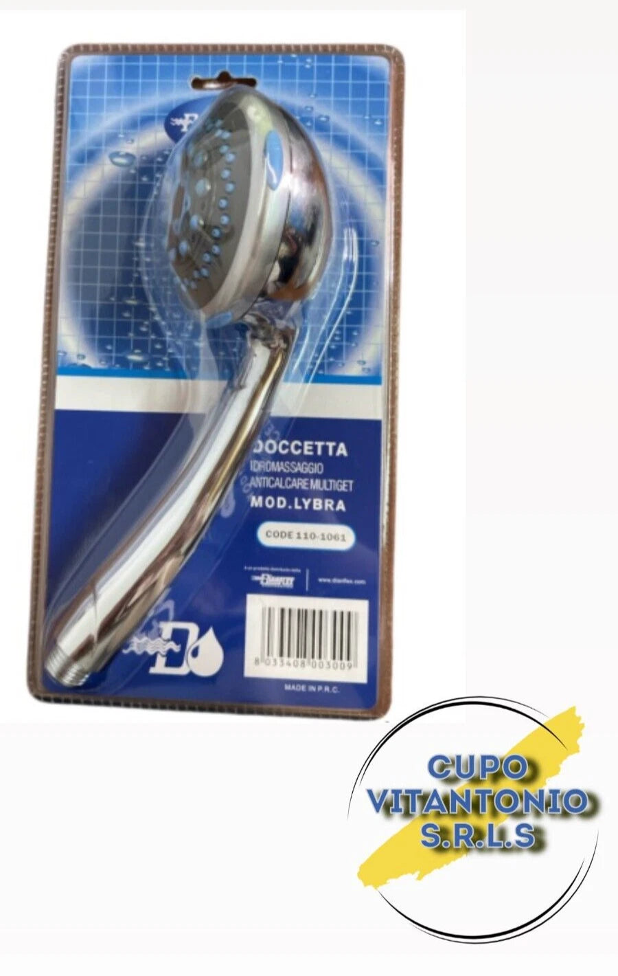 DOCCETTA IDROMASSAGGIO ANTICALCARE MULTIGET MOD.LYBRA