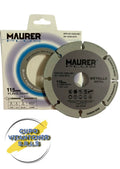 DISCO TAGLIO UNIVERSALE PER METALLO 115x1,2mm MAURER PLUS 81018